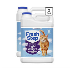 Fresh Step Odor Shield Light Weight Multi-Cat Clumping Litter 2 Pack