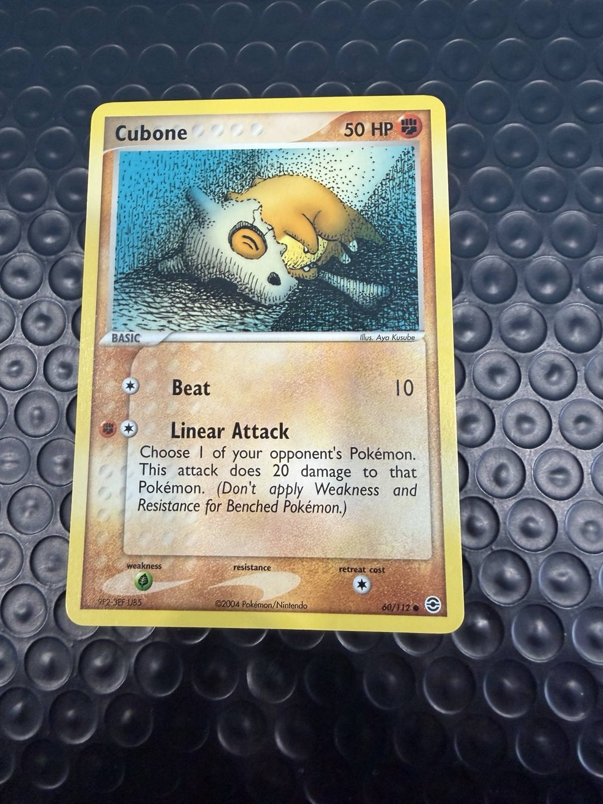 2004 Pokemon, EX Firered & Leafgreen #60/112 Cubone, Common NM