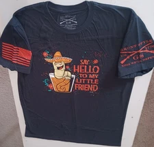 Grunt Style Large Tee Shirt - Say Hello To My Little Friend