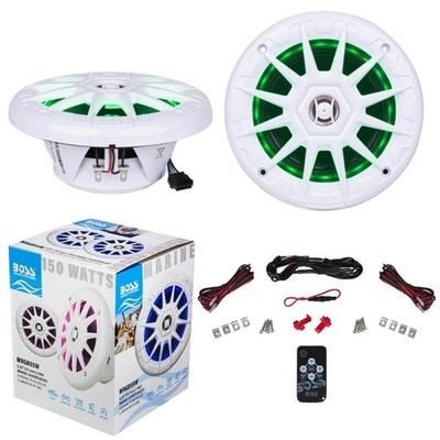 KITSet FÜR BOSS Audio Systems MRGB55W 2 5,25'' 13,3 cm 2WegeKoaxialMarinelauts...