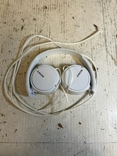 Sony MDR-ZX110 Ear-Pad (On the Ear) Headband Headphones - White - Tested