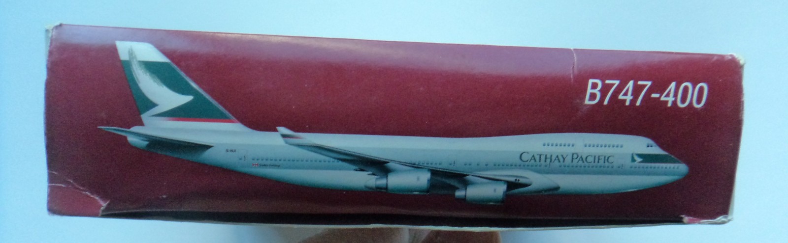 Herpa 1/500 Cathay Pacific Cxcitement B747-400 diecast plane