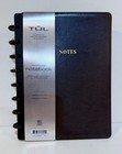 TUL Discbound Notebook - Brown Leather Cover Junior Size  60 Sheets - New