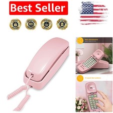 Vintage TRIMLINE 210 Corded Home Phone in Pink - Ultimate Communication Comfort