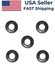5 Pack - Danco 37680B Black Rubber Tip Toe Drain Gasket Tub Stopper Fit Sterling