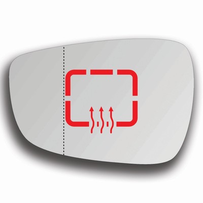 Spiegelglas Asphärisch Links Beheizbar für Hyundai Solaris 2010 - 2016