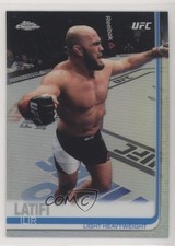 2019 Topps Chrome UFC Refractor Ilir Latifi #30 qn6