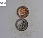 1880+1887 Indian Head Penny Cent Set/Lot ~ Extra Fine XF/EF ~ ZIL41