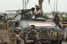 2004 10th Mountain Division Provides Security Fallujah Iraq 4x6 Original Photo