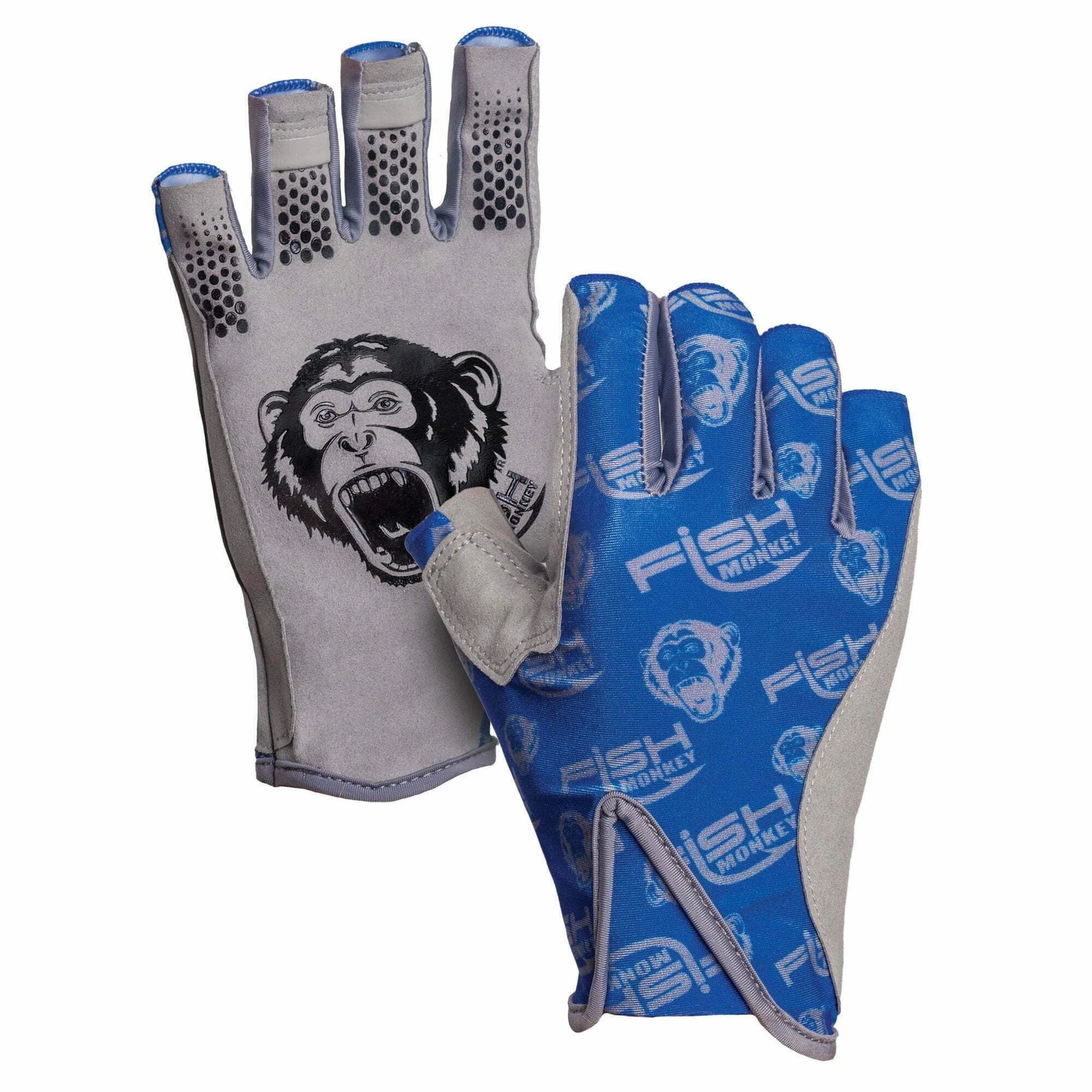 Fish Monkey FM21 Pro 365 Guide Glovess Large Royal Blue