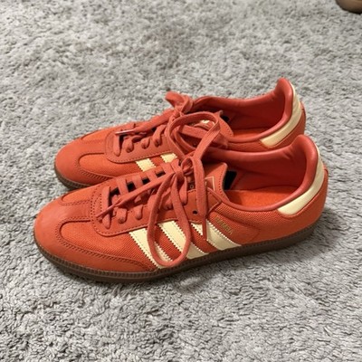 adidas Samba Orange Cream Low Top Men's Athletic Sneaker Lace Up ID2902 2024