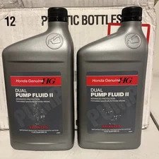 2 QTS GENUINE HONDA ACURA DUAL PUMP FLUID II 