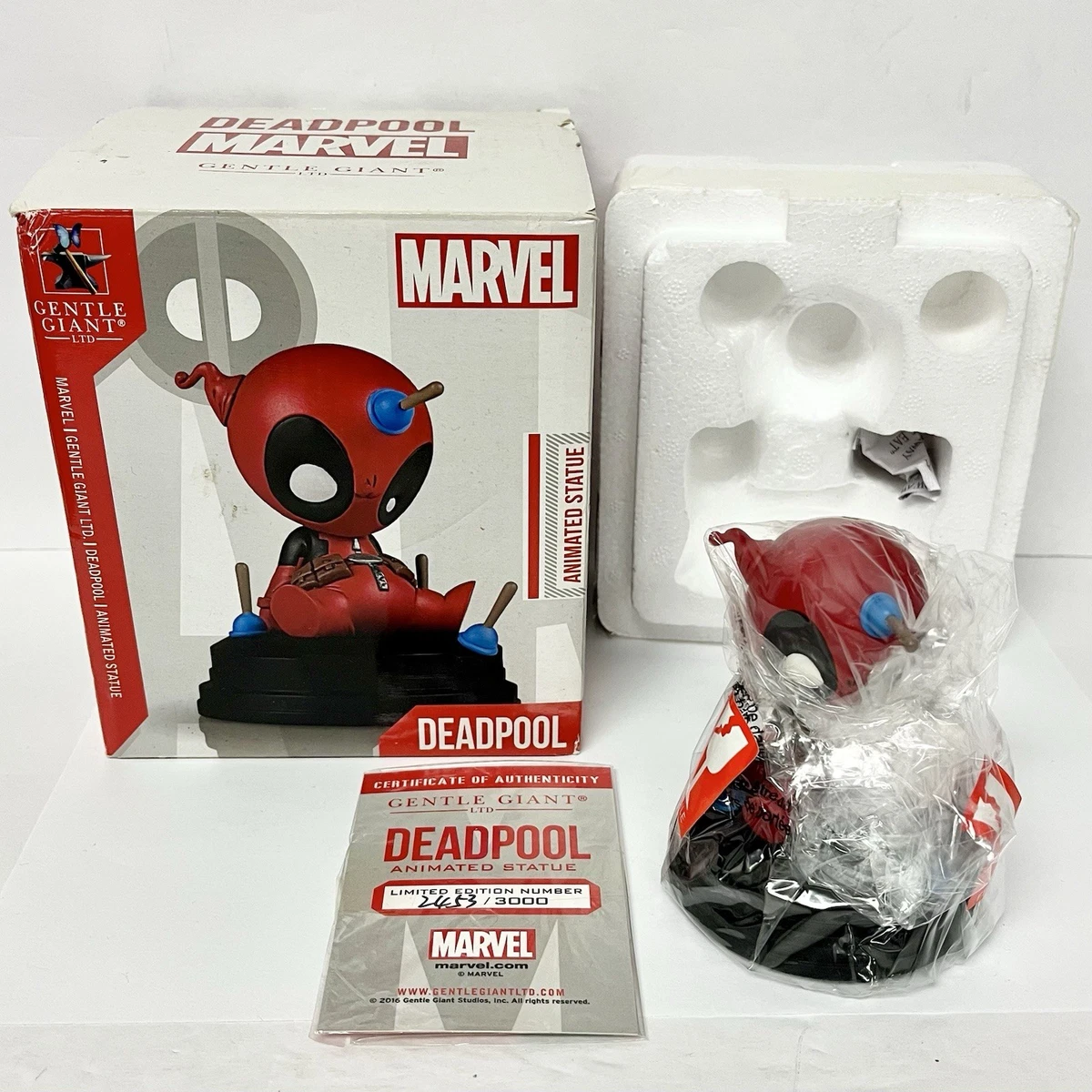 Gentle Giant Deadpool Comic Statues Collectible Figurines for sale