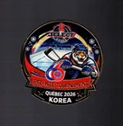 2026 Korea Select logo / Quebec Pee Wee (PeeWee) Minor Hockey pin