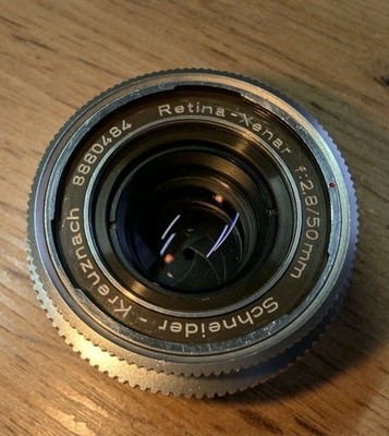 Lens Schneider-Kreuznach Retina Xenar 50mm F2.8 Compur DKL mount