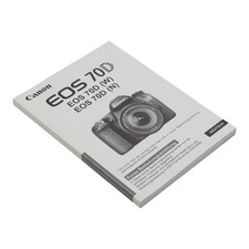 Canon EOS 70D W D User Manual