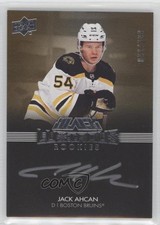 2021 SPx UD Black Lustrous Rookie Signatures 90/299 Jack Ahcan #LRS-JA Auto 0gn4