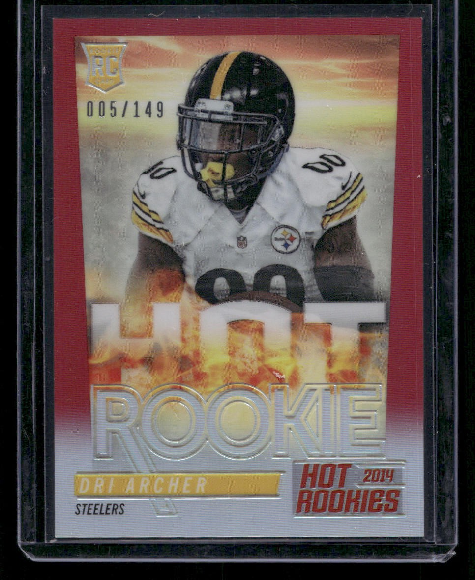 2014 Panini Hot Rookies #HR37 Dri Archer Hot Rookies Red /149 Steelers