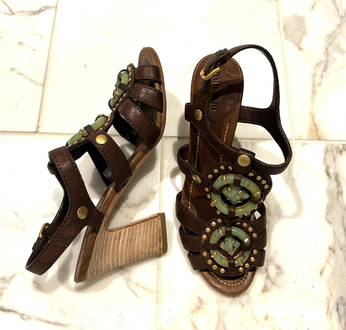 miu miu サンダル　(size  35 1/2) MIU MIU Sandals for Women for sale - eBay