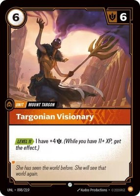 Targonian Visionary 098/219 Unleashed Common Riftbound LoL NM