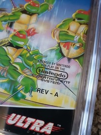 Teenage Mutant Ninja Turtles Nintendo (NES) 1989 CGC grado 8,5 (cartuccia 9,2)