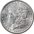 1897-S Morgan Silver Dollar PCGS MS61 Nice Eye Appeal Nice Strike