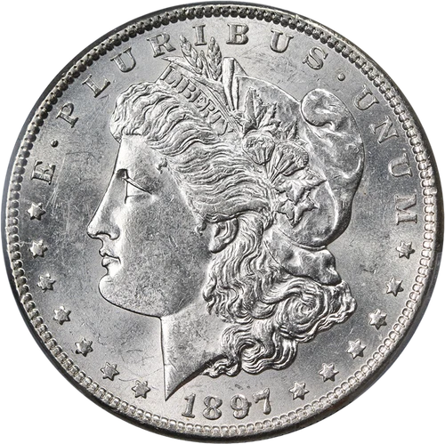 1897-S Morgan Silver Dollar PCGS MS61 Nice Eye Appeal Nice Strike