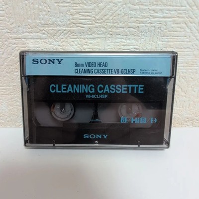 SONY V8-6CLHSP 8mm / Hi8 Video Head Cleaner Cleaning Cassette Tape NEW