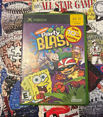 Nickelodeon Party Blast - Microsoft Xbox Video Game, Infogrames, E