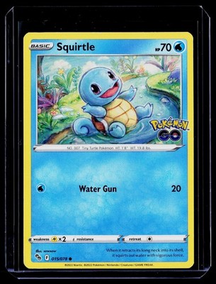 Pokemon GO #015/078 Squirtle P22