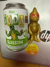 FUNKO SODA FIGURE! TELEVISION LAND OF THE LOST: GOLD SLEESTAK (CHASE/NOT SEALED)