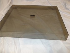 Kenwood Vintage Turntable Dust Cover  Smoked Tint  in EUC