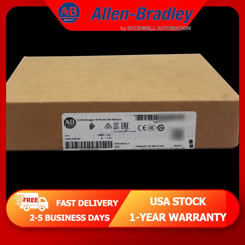 1756-OB16I New Sealed 1756-OB16I ControlLogix 16 Point D/O Module Same Day Ship