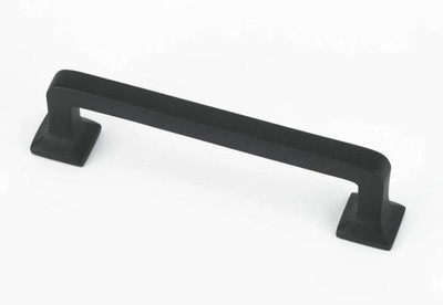 Alno Millennium A950-4-MB Matte Black 4'' Center to Center Handle Cabinet Pull
