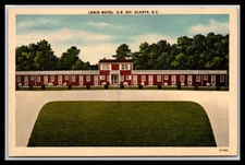 LEWIS MOTEL, U.S. 301, OLANTA, S.C. - Old Postcard G02