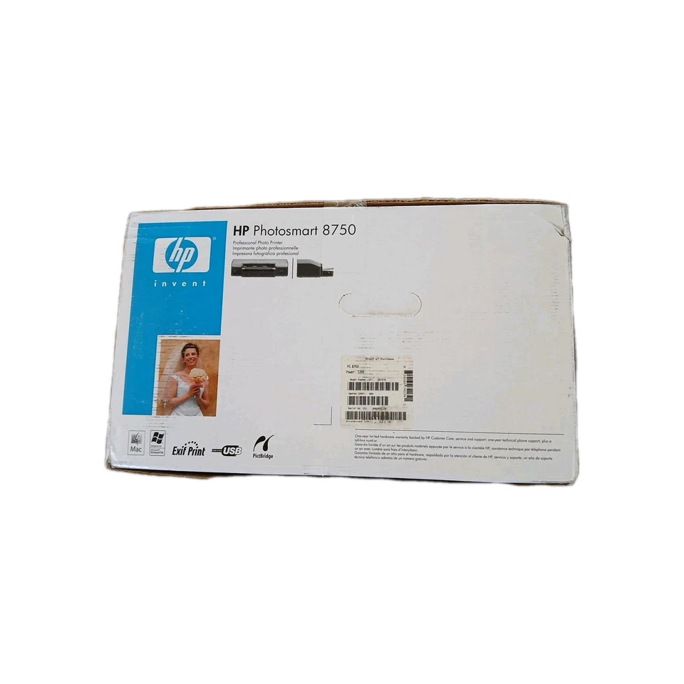 HP Photosmart 8750 Large Digital Format Professional Printer NIB Sealed - Image 4 of 4