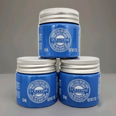 L'Occitane Ultra Rich Body Cream 25% Shea Butter 150 ml ( 3x 50 ml )