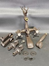 Brown Tub Faucet w/Hand Shower - Missing Hose