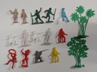 MARX Johnny Tremain Revolutionary War Figures plus mixed figure lot