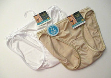 Vanity Fair panties Illumination string bikini size 6/M 2 pair style 18108