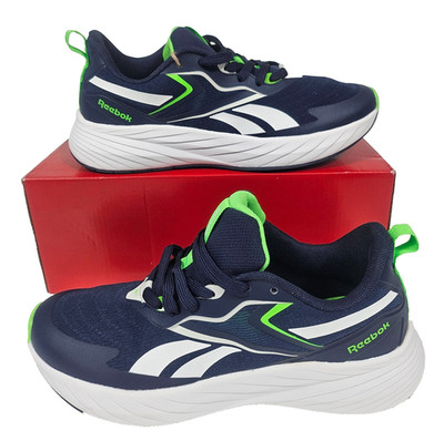 Men's Running Shoes 13 Reebok Verse Blue White Green Athletic Sneakers Ortholite