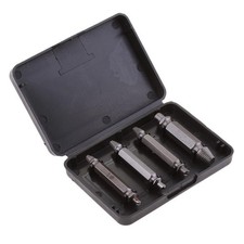 Out Damaged Screw Extractor 4 piece Striped Use With any