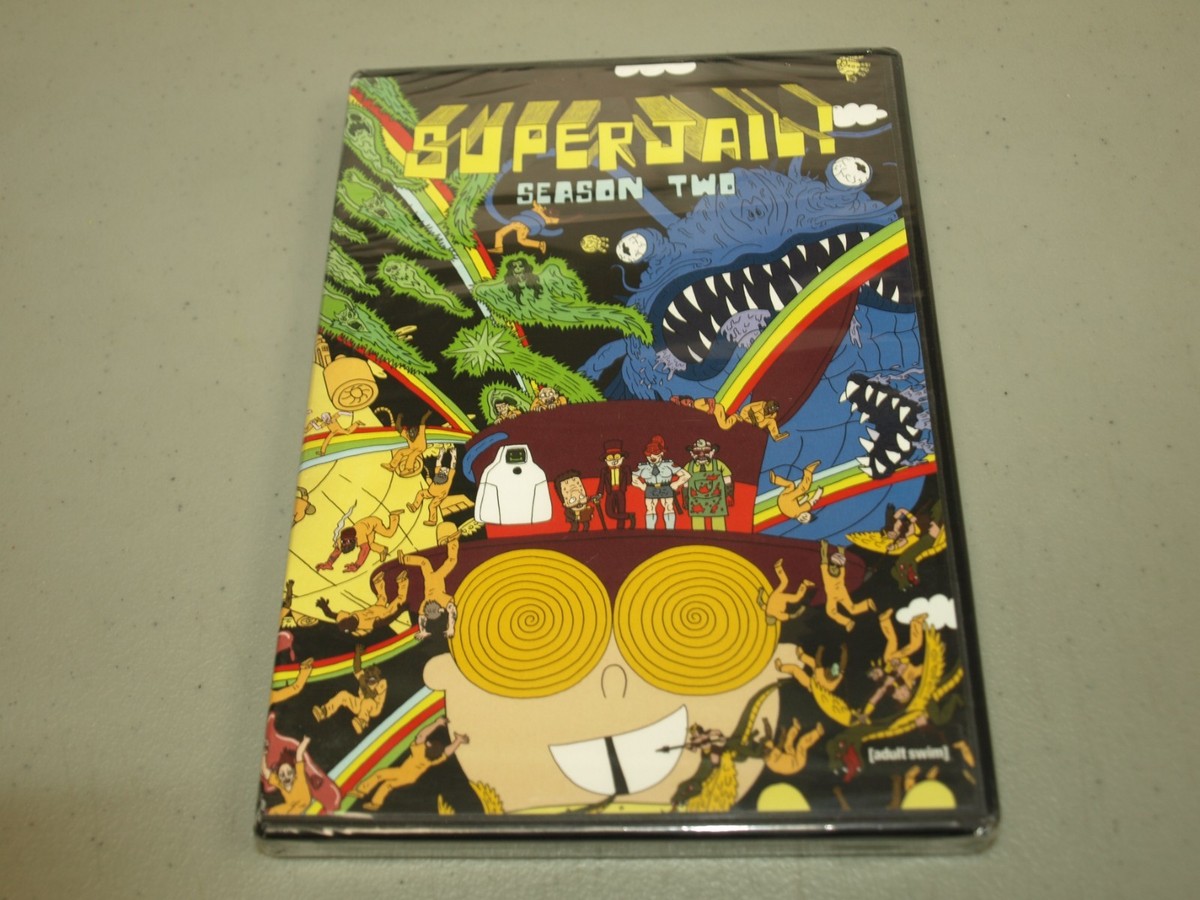 superjail! season2 DVD スーパージェイル　シーズン2 Superjail: Season Two (DVD, 2011) for sale online | eBay