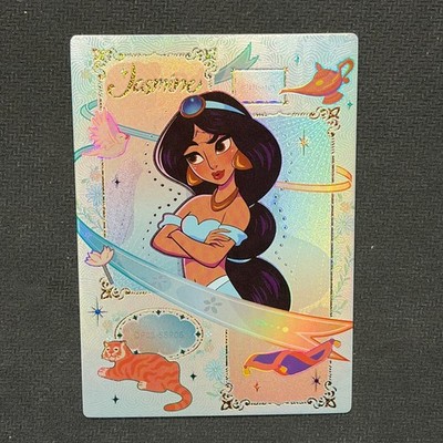 Jasmine - CardFun Disney Princess Diary Collectible Trading Card SSP #DP02-SSP06