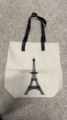 Paris Eiffel Tower Canvas Tote