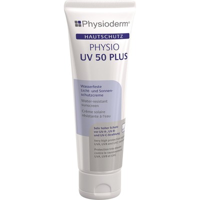 Hautschutzcreme PHYSIO UV 50 PLUS 100ml UV 50 PLUS Tube PHYSIODERM Hautcreme 