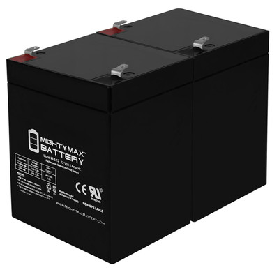 Mighty Max 12v 5000 mAh UPS Replaces Power Patrol SLA1055 [Electronics] - 2 Pack