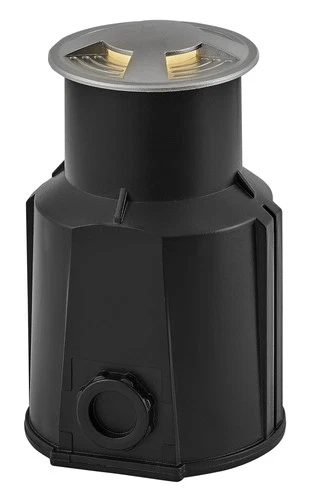 Hinkley Lighting 15740 Flare Quad-Directional In-Ground Well - Stainless Steel - Picture 2 of 5