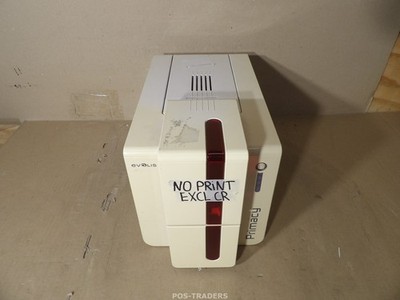 Evolis Primacy Expert Color ID Card Printer LAN USB - NO PRINT / EXCL RIBBON
