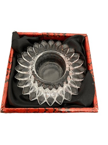 VINTAGE Studio Crystal by Studio Silversmiths Decor Lighting Crystal Votive - Picture 2 of 5